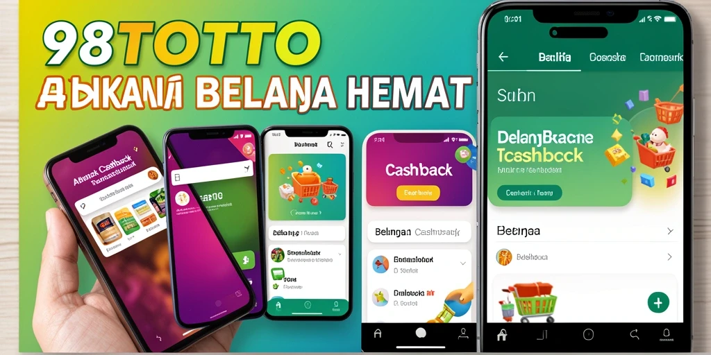 Antarmuka aplikasi 98TOTO yang intuitif dan mudah digunakan.