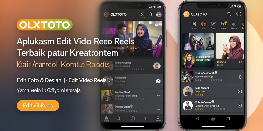 Antarmuka OLXTOTO yang intuitif untuk Edit Video Reels.
