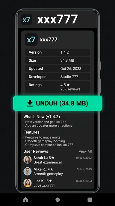 Unduh APK xxx777 untuk Android di Indonesia